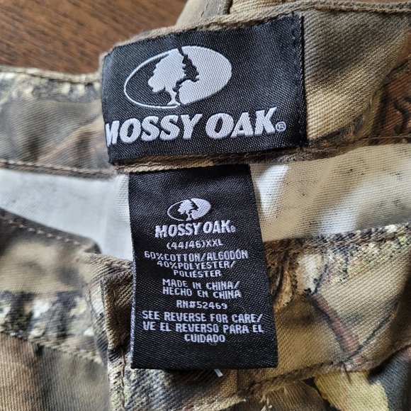 Mossy Oak Break-Up Country Camo Hunting Cargo Pants Size Men's 44/46 XXL NEW - Picture 12 of 12